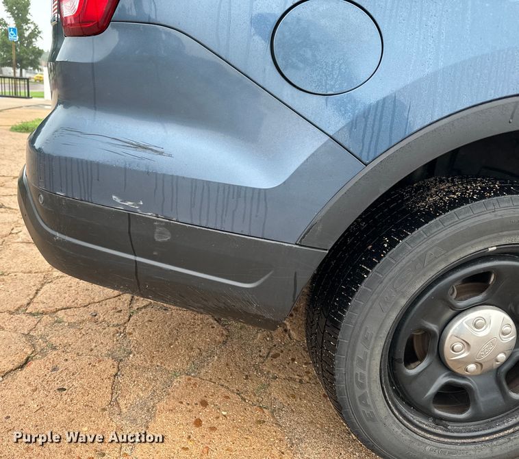 image for item NL9915 2018 Ford Explorer Police Interceptor  SUV