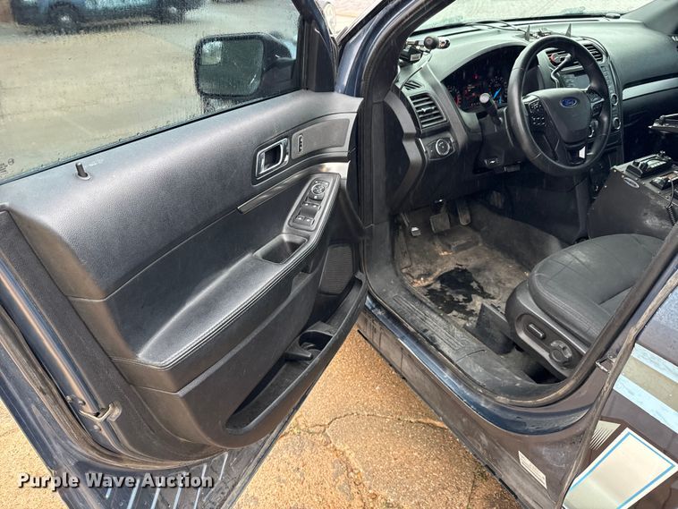 image for item NL9915 2018 Ford Explorer Police Interceptor  SUV