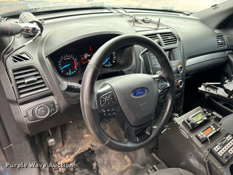 image for item NL9915 2018 Ford Explorer Police Interceptor  SUV