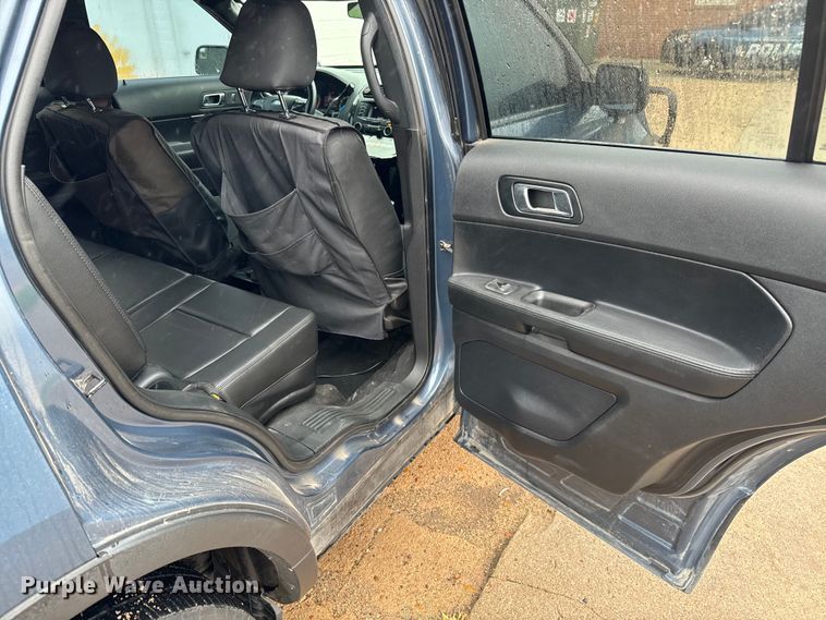 image for item NL9915 2018 Ford Explorer Police Interceptor  SUV