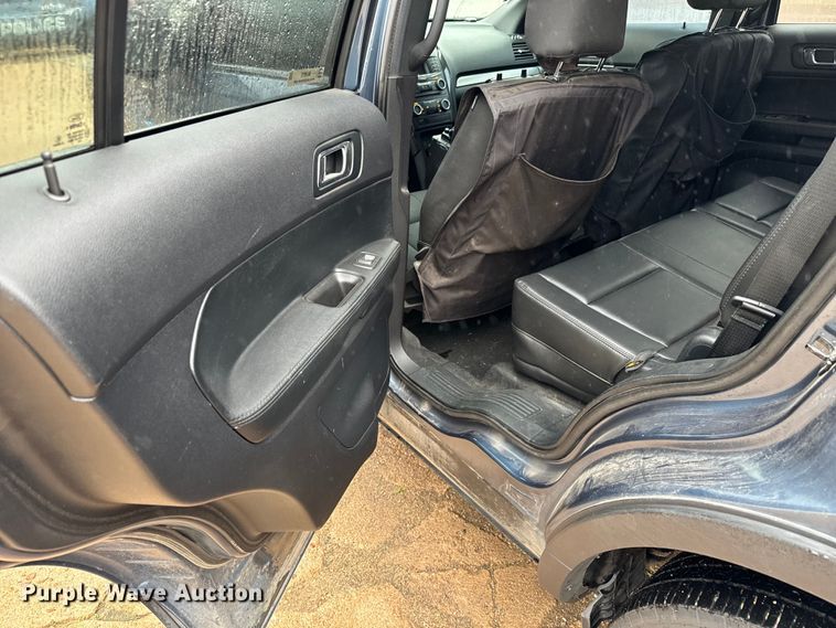 image for item NL9915 2018 Ford Explorer Police Interceptor  SUV