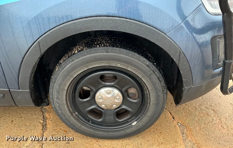 image for item NL9915 2018 Ford Explorer Police Interceptor  SUV