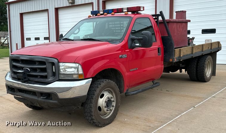 image for item NL9918 2002 Ford F450 Super Duty XL brush fire truck