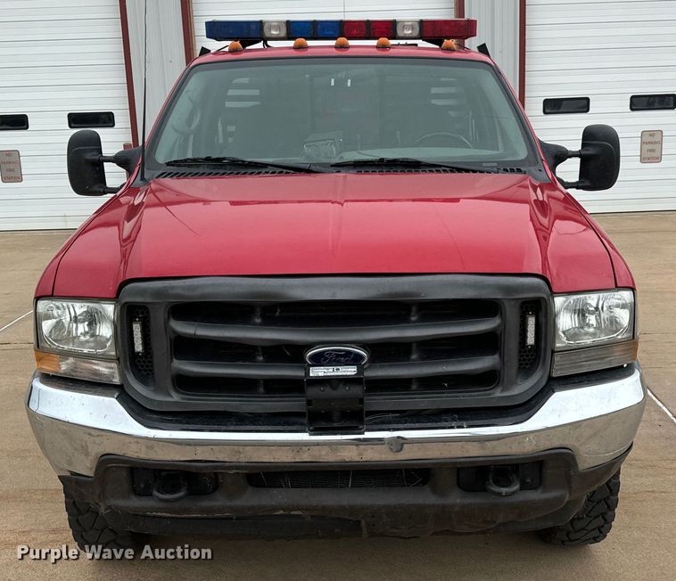 image for item NL9918 2002 Ford F450 Super Duty XL brush fire truck