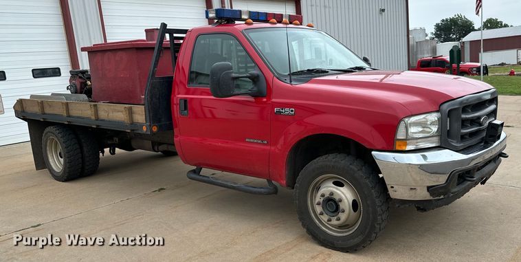 image for item NL9918 2002 Ford F450 Super Duty XL brush fire truck