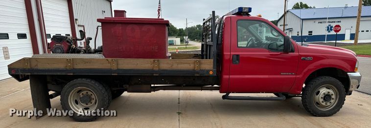 image for item NL9918 2002 Ford F450 Super Duty XL brush fire truck