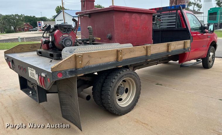 image for item NL9918 2002 Ford F450 Super Duty XL brush fire truck