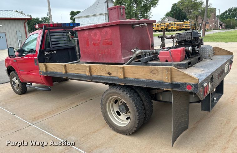 image for item NL9918 2002 Ford F450 Super Duty XL brush fire truck