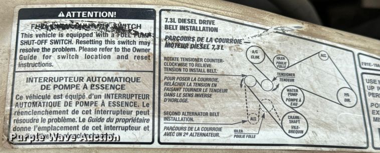 image for item NL9918 2002 Ford F450 Super Duty XL brush fire truck