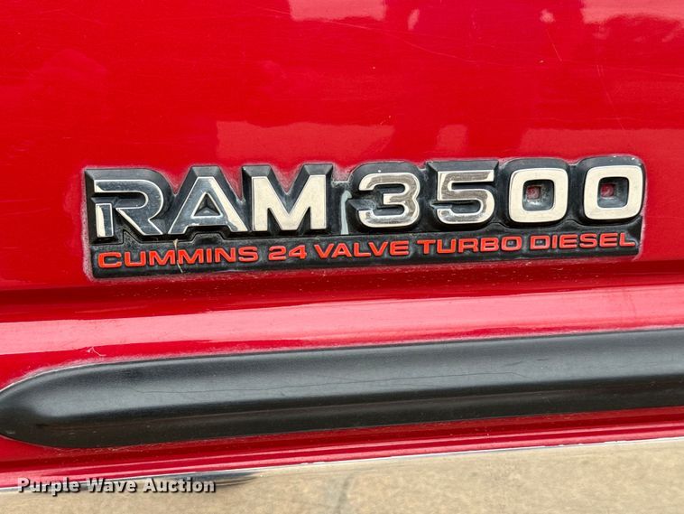 image for item NL9919 2001 Dodge Ram 3500 Quad Cab brush fire truck