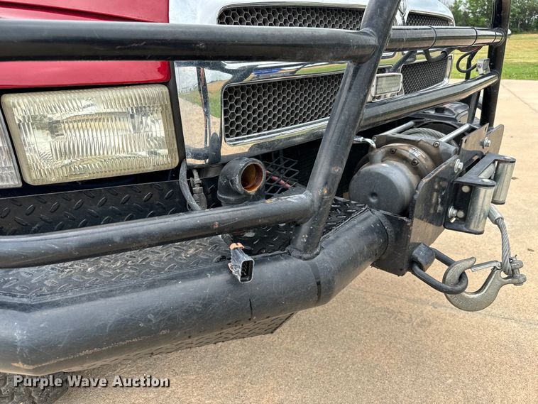 image for item NL9919 2001 Dodge Ram 3500 Quad Cab brush fire truck