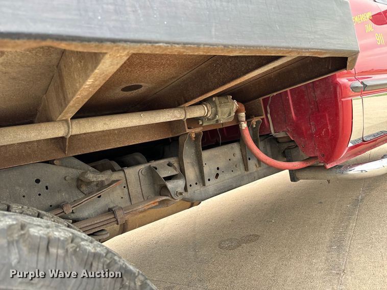 image for item NL9919 2001 Dodge Ram 3500 Quad Cab brush fire truck