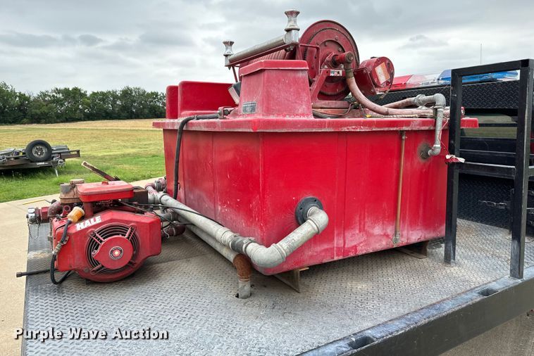 image for item NL9919 2001 Dodge Ram 3500 Quad Cab brush fire truck