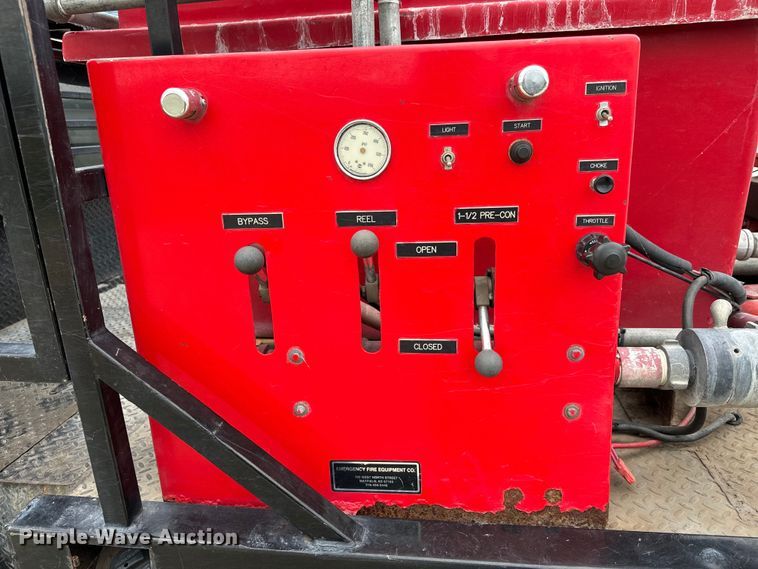 image for item NL9919 2001 Dodge Ram 3500 Quad Cab brush fire truck