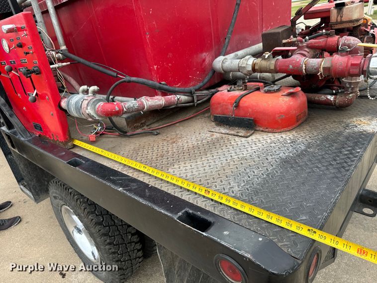 image for item NL9919 2001 Dodge Ram 3500 Quad Cab brush fire truck