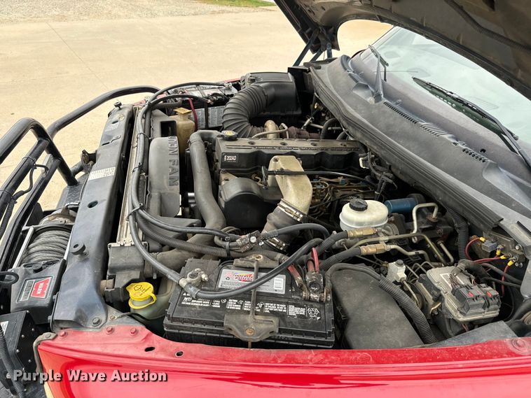 image for item NL9919 2001 Dodge Ram 3500 Quad Cab brush fire truck