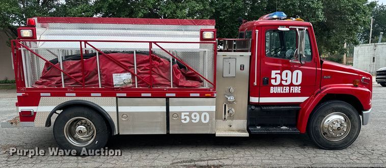 image for item NL9920 1999 Freightliner  FL70 pumper fire truck