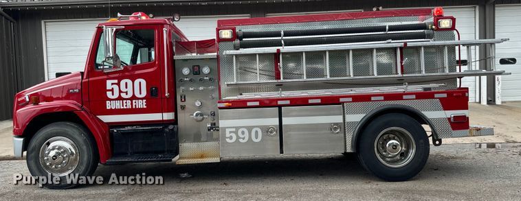 image for item NL9920 1999 Freightliner  FL70 pumper fire truck