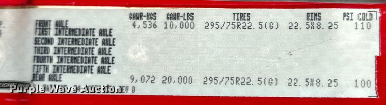 image for item NL9920 1999 Freightliner  FL70 pumper fire truck