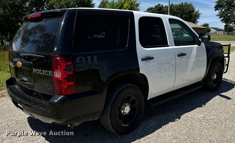 image for item NL9979 2014 Chevrolet  Tahoe Police SUV