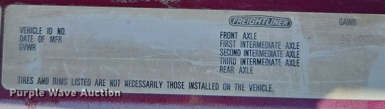 image for item NS9528 1990 Freightliner FLD dump truck