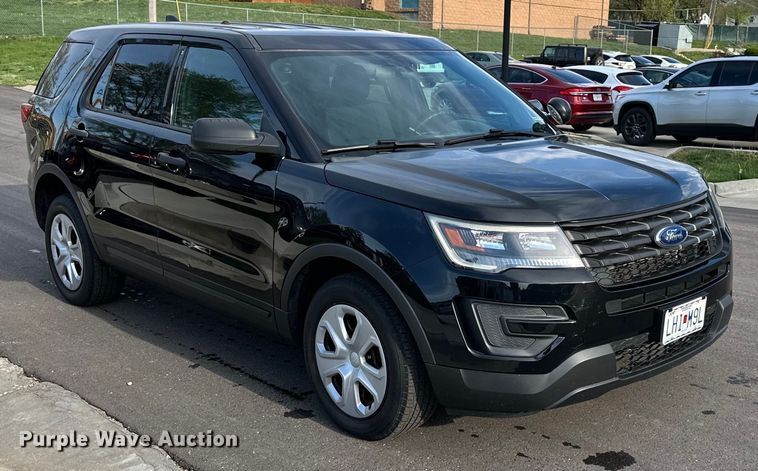 image for item NT9120 2018 Ford Explorer Police Interceptor SUV