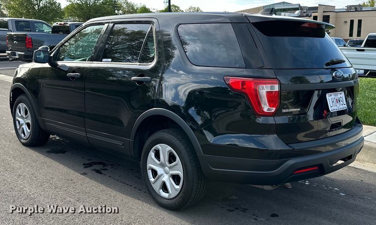 image for item NT9120 2018 Ford Explorer Police Interceptor SUV