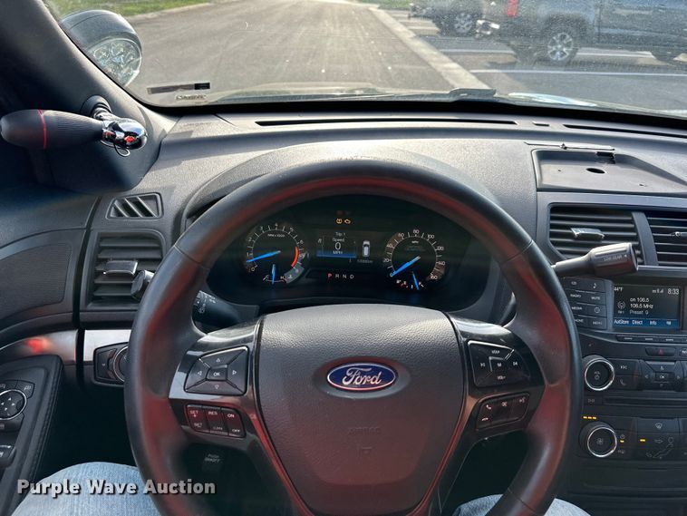 image for item NT9120 2018 Ford Explorer Police Interceptor SUV