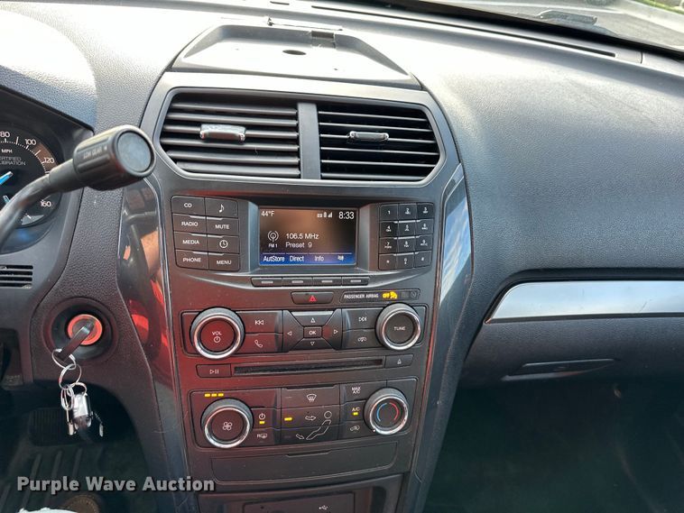 image for item NT9120 2018 Ford Explorer Police Interceptor SUV