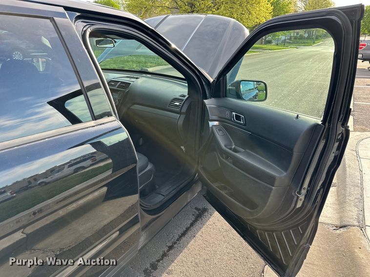 image for item NT9120 2018 Ford Explorer Police Interceptor SUV