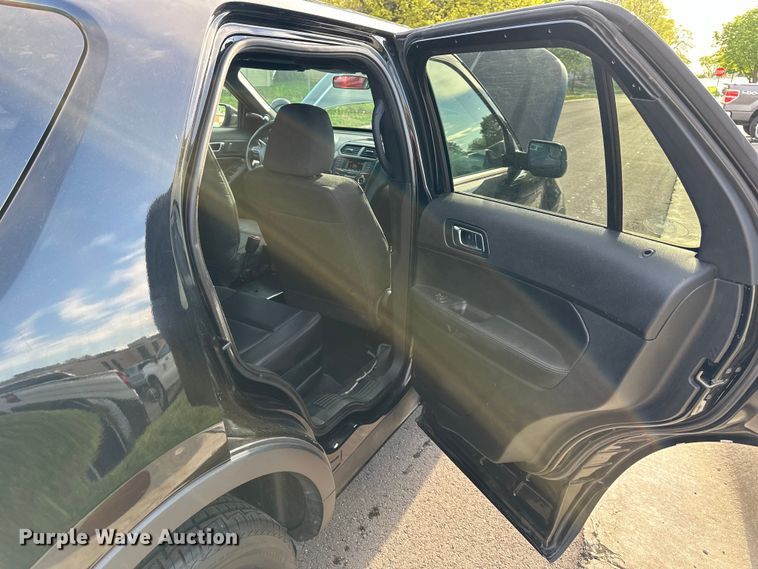 image for item NT9120 2018 Ford Explorer Police Interceptor SUV