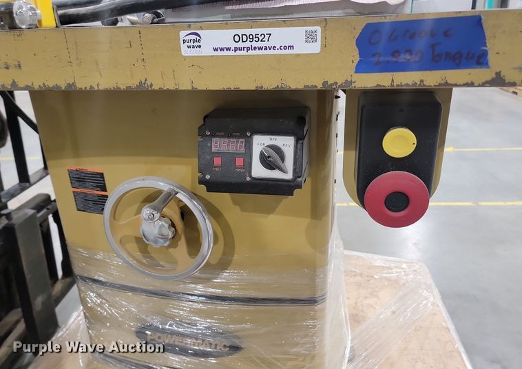 image for item OD9527 Powermatic  2700 shaper