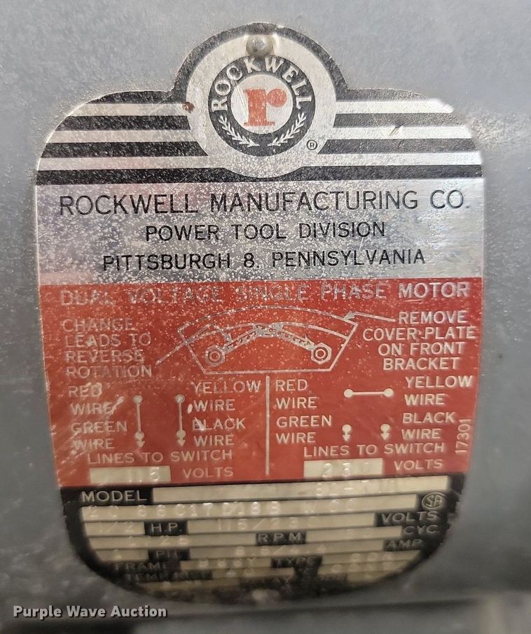 image for item OD9535 Rockwell Mfg 82-710 sander