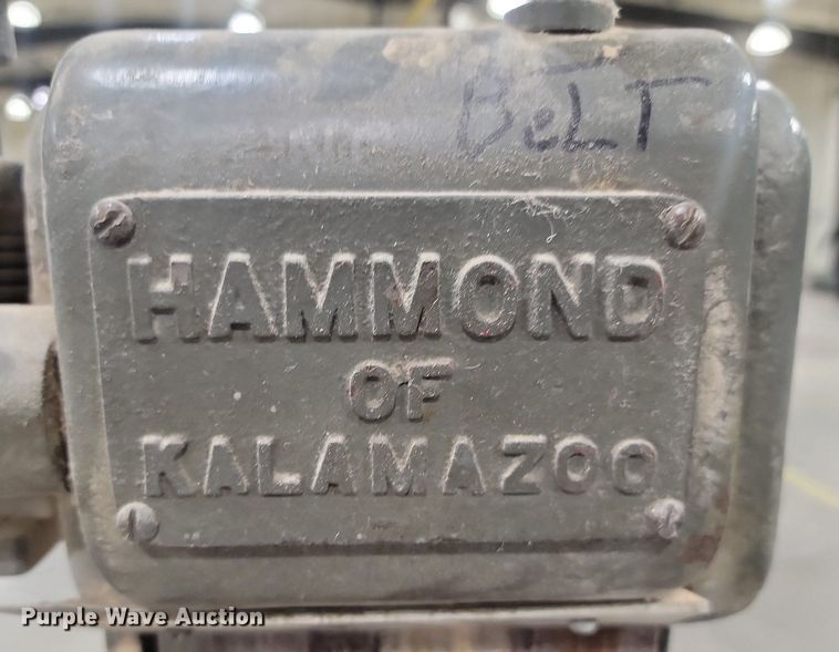 image for item OD9537 Hammond Machinery VH-6WP belt sander