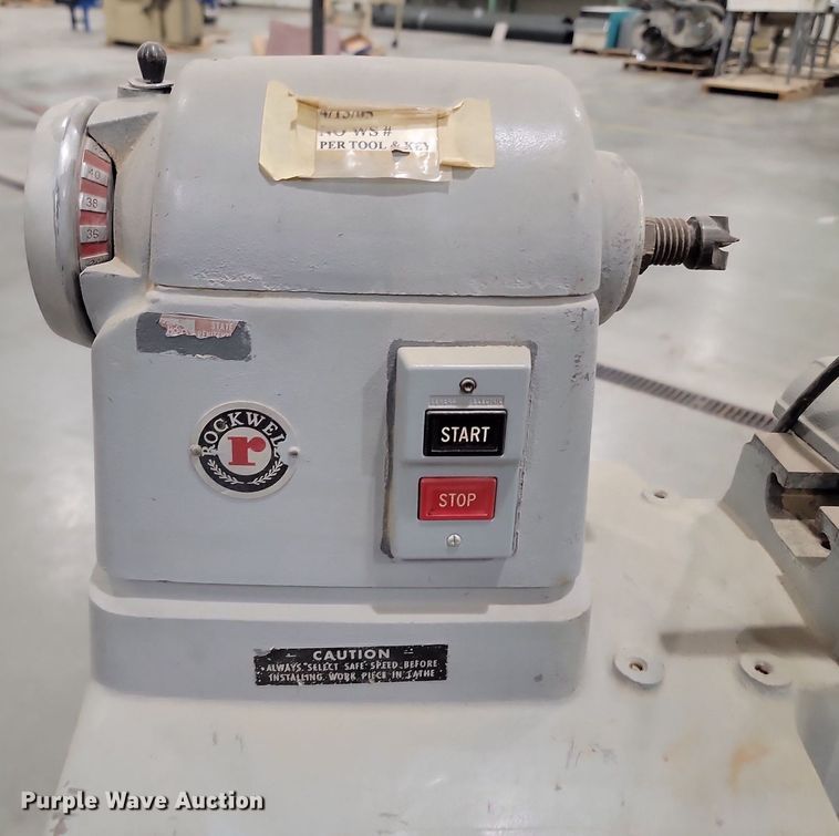 image for item OD9553 Rockwell 46-450 lathe