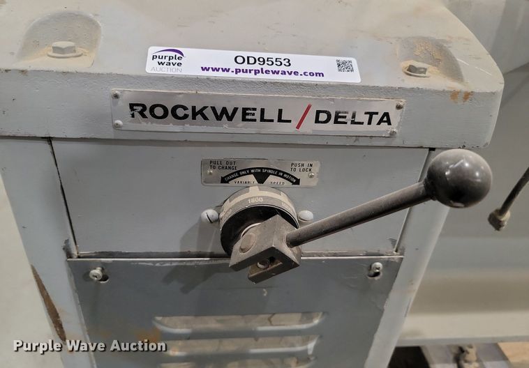 image for item OD9553 Rockwell 46-450 lathe