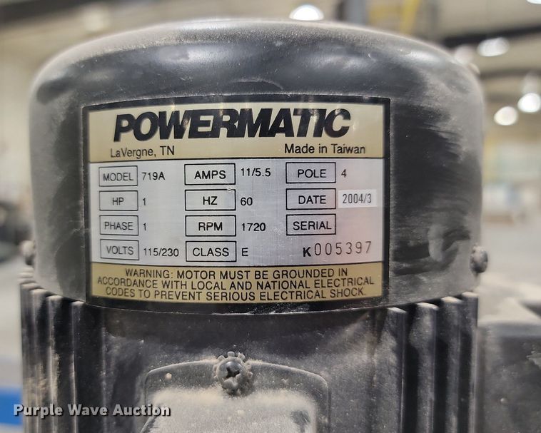 image for item OD9557 Power Matic  719A hollow chisel mortiser