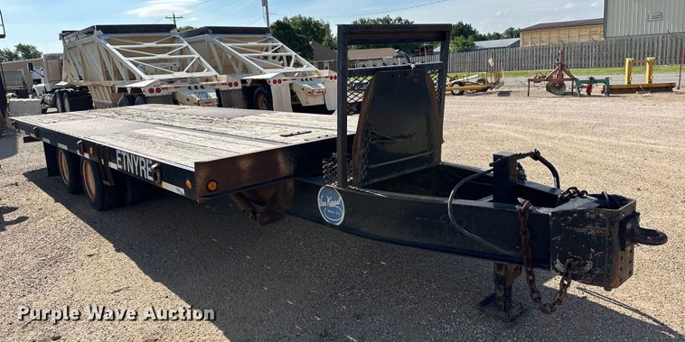 image for item OI9221 2003 Etnyre tilt deck equipment trailer