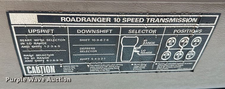 image for item OI9243 2003 Sterling A-Line dump truck