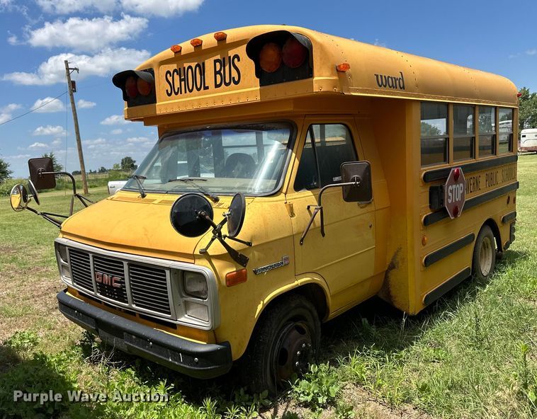 image for item OL9598 1989 GMC Vandura G3500 school bus