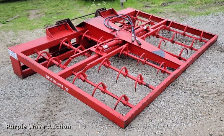 image for item DG0651 Westendorf skid steer bale accumulator grapple