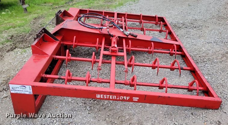 image for item DG0651 Westendorf skid steer bale accumulator grapple