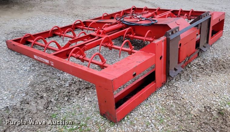 image for item DG0651 Westendorf skid steer bale accumulator grapple