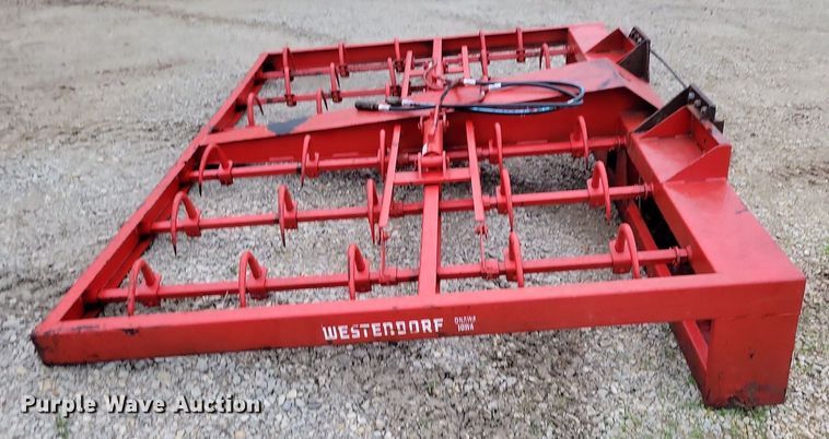 image for item DG0651 Westendorf skid steer bale accumulator grapple