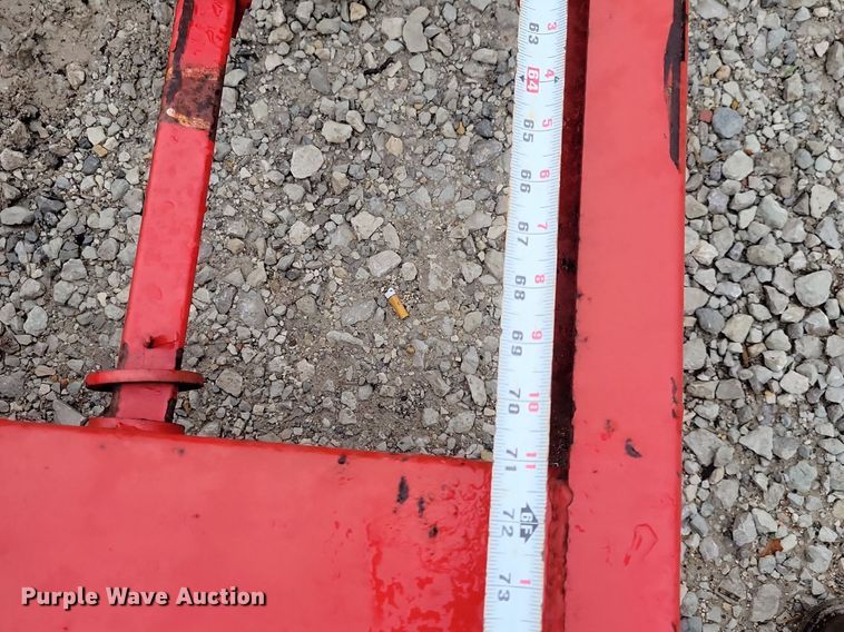 image for item DG0651 Westendorf skid steer bale accumulator grapple