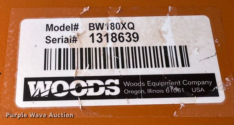 image for item DK6659 Woods batwing rotary mower