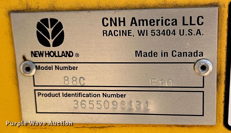 image for item DK6666 New Holland 88C draper head