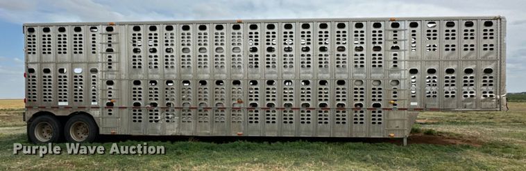 image for item DK6876 1995 Wilson PSDCL=302 livestock trailer