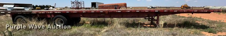image for item DK6924 1995 Fruehauf PBA-1T2L-481 flatbed trailer