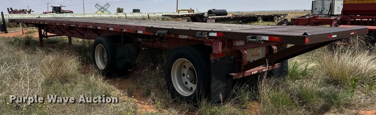 image for item DK6924 1995 Fruehauf PBA-1T2L-481 flatbed trailer